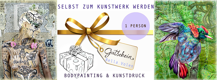 Privates Bodypainting mit Fotoshooting in Wien