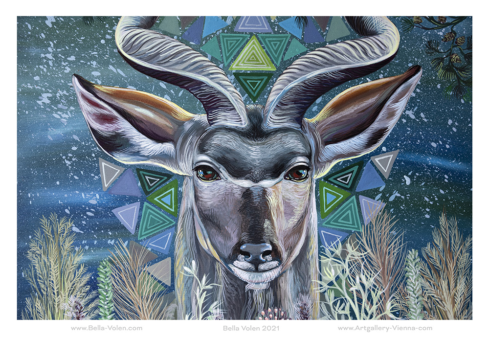 antelope painting