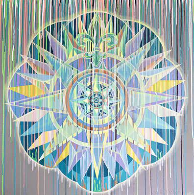 compass painting compass painting