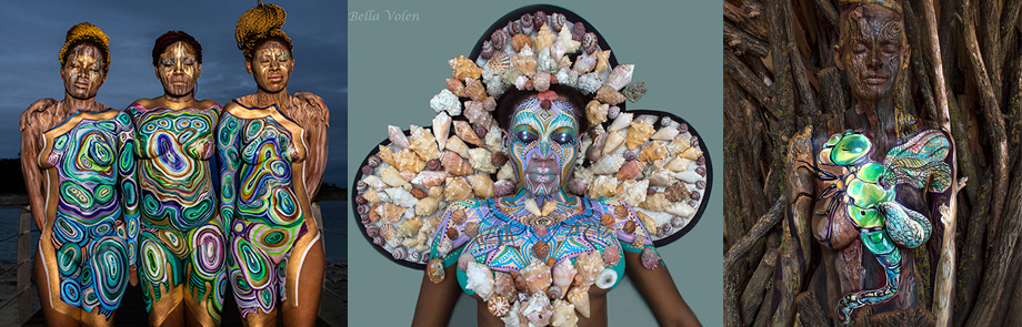 amazing bodypainting  amazing bodypainting