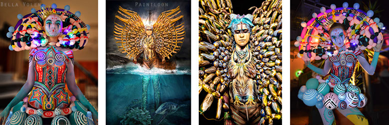 Kommerzielles Bodypainting Kommerzielles Bodypainting
