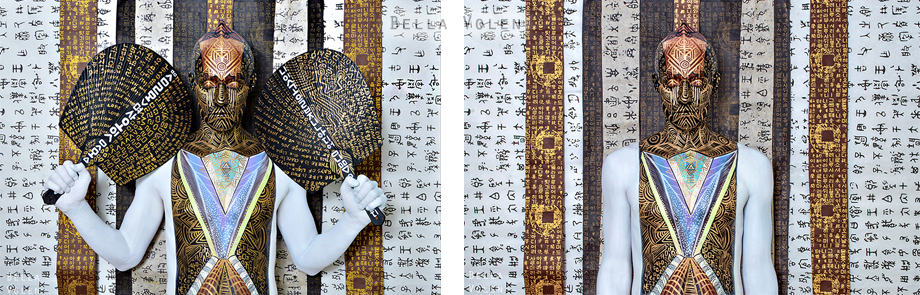 fine art bodypainting