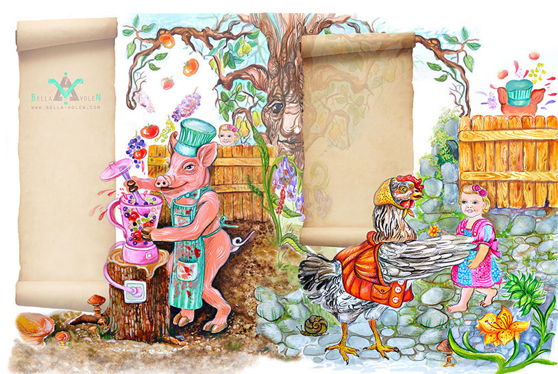 kinder illustration, children book illustrator kinder illustration, children book illustrator