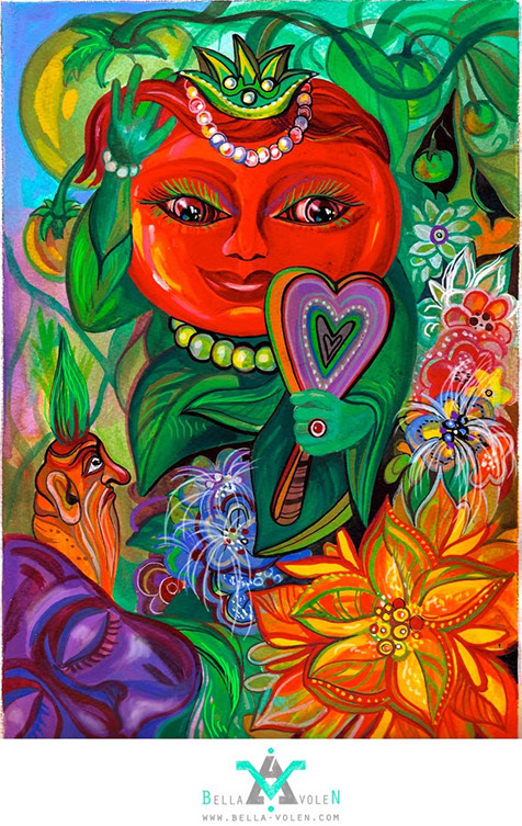 illustration tomatoo queen illustration tomatoo queen