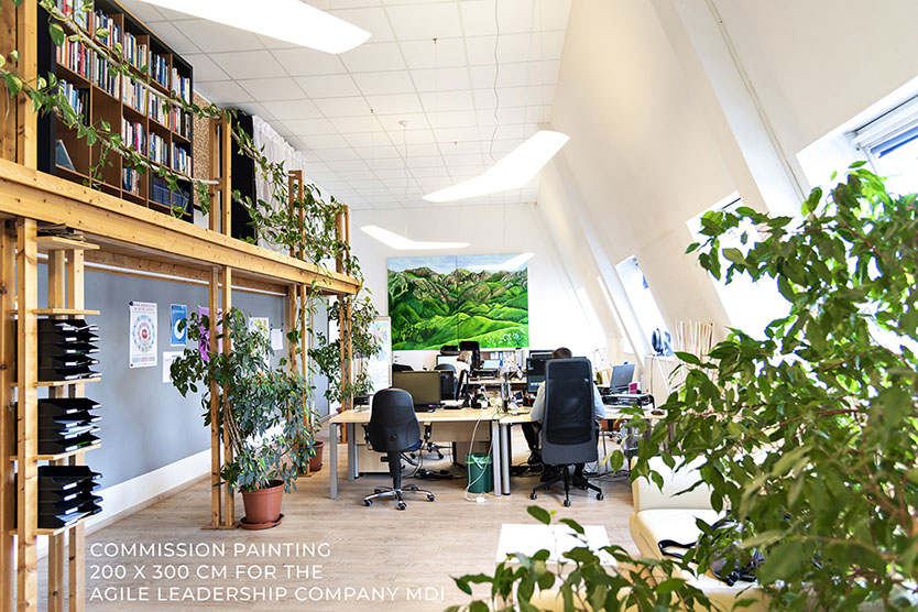 paintings for an office in vienna, austria